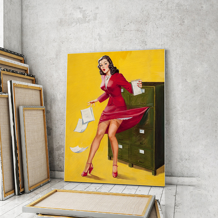 

Модульная картина Artel «Секси в офисе» 75x50 см