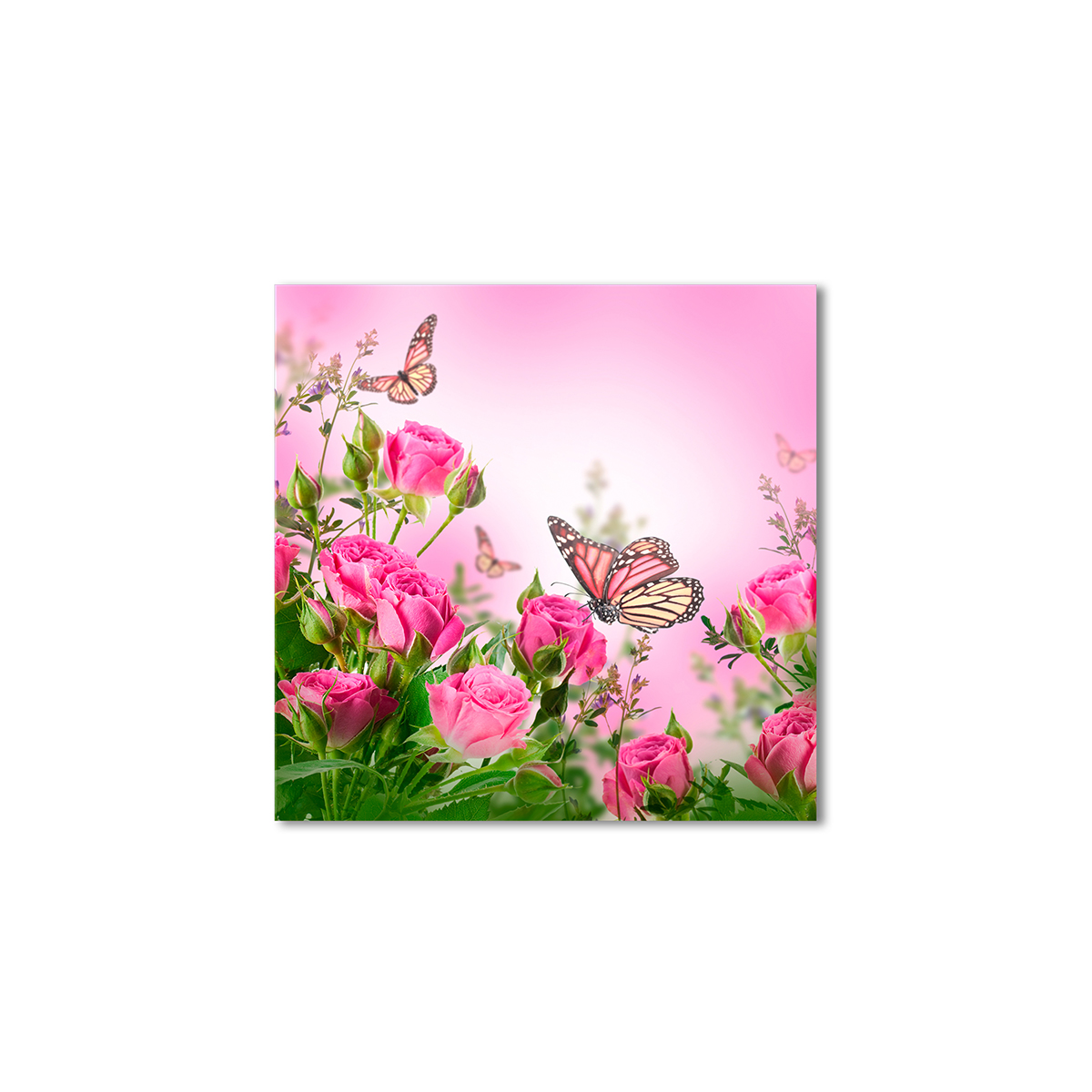 

Модульная картина Artel «Нарисованная леди бабочка» 60x60 см