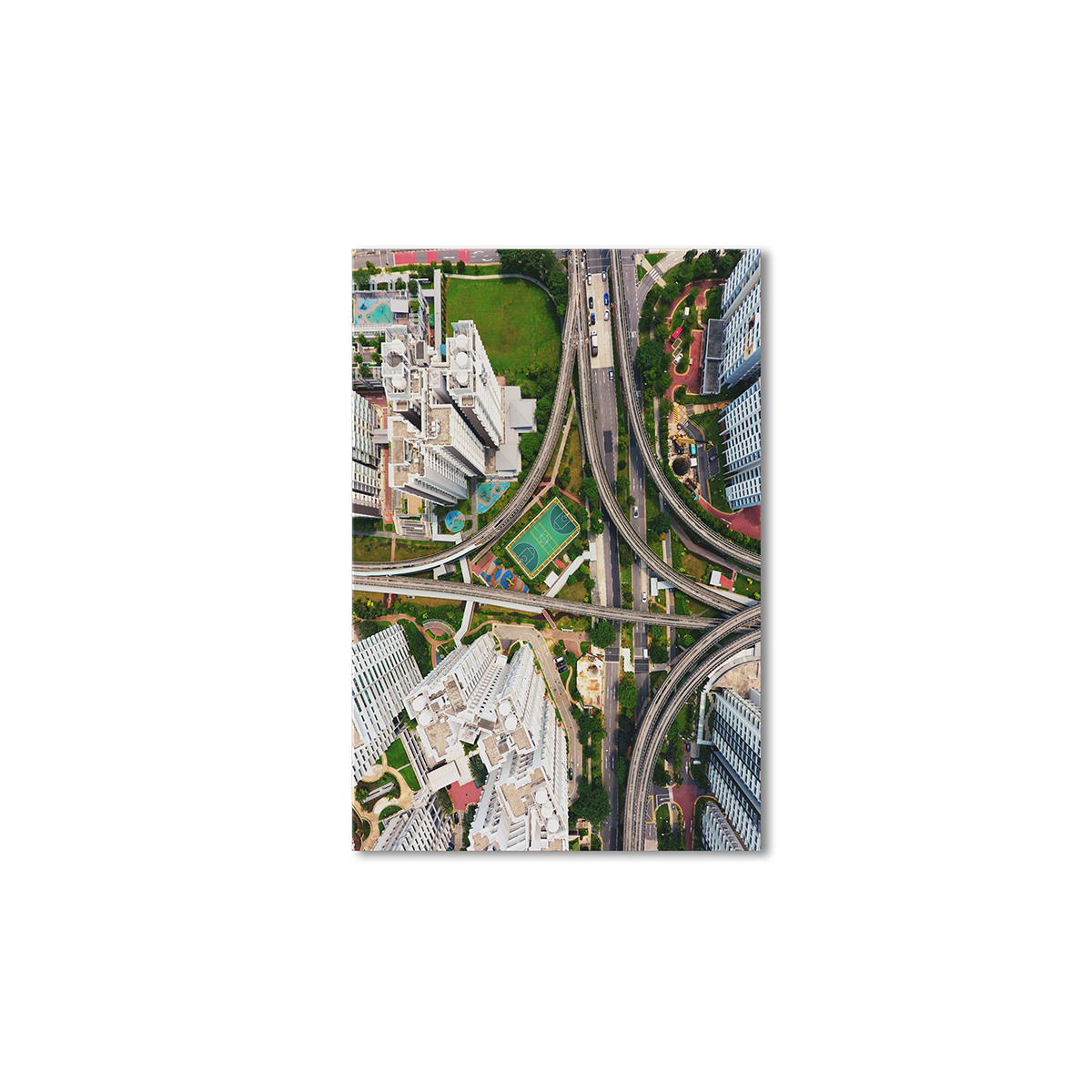

Модульная картина Artel «Городской центр» 75x50 см