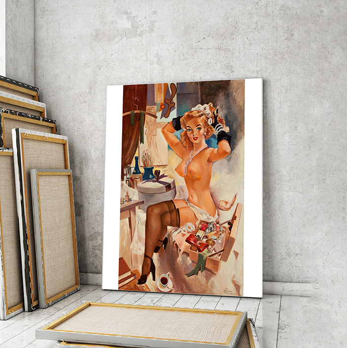 

Модульная картина Artel «Эротические сборы девушки» 105x70 см