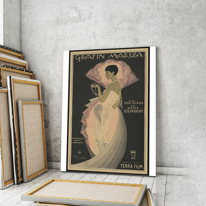 

Модульная картина Artel «Графиня Марица», 1925. Режиссёр Ганс Штайнхофф, художник Йозеф Феннекер 75x50 см