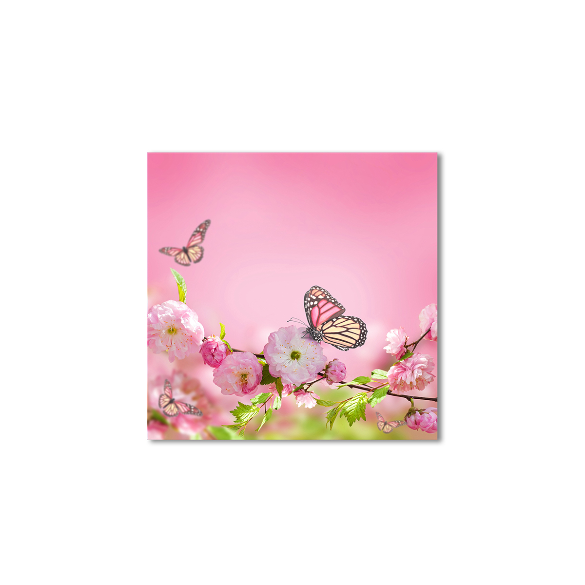 

Модульная картина Artel «Бабочки на цветениях» 50x50 см