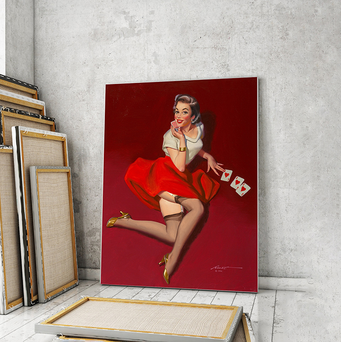 

Модульная картина Artel «Игра в карты, 1994. Дональд Раст» 75x50 см