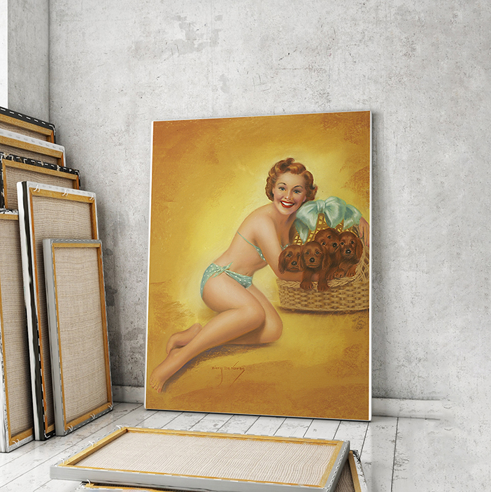 

Модульная картина Artel «Милашка» 90x60 см