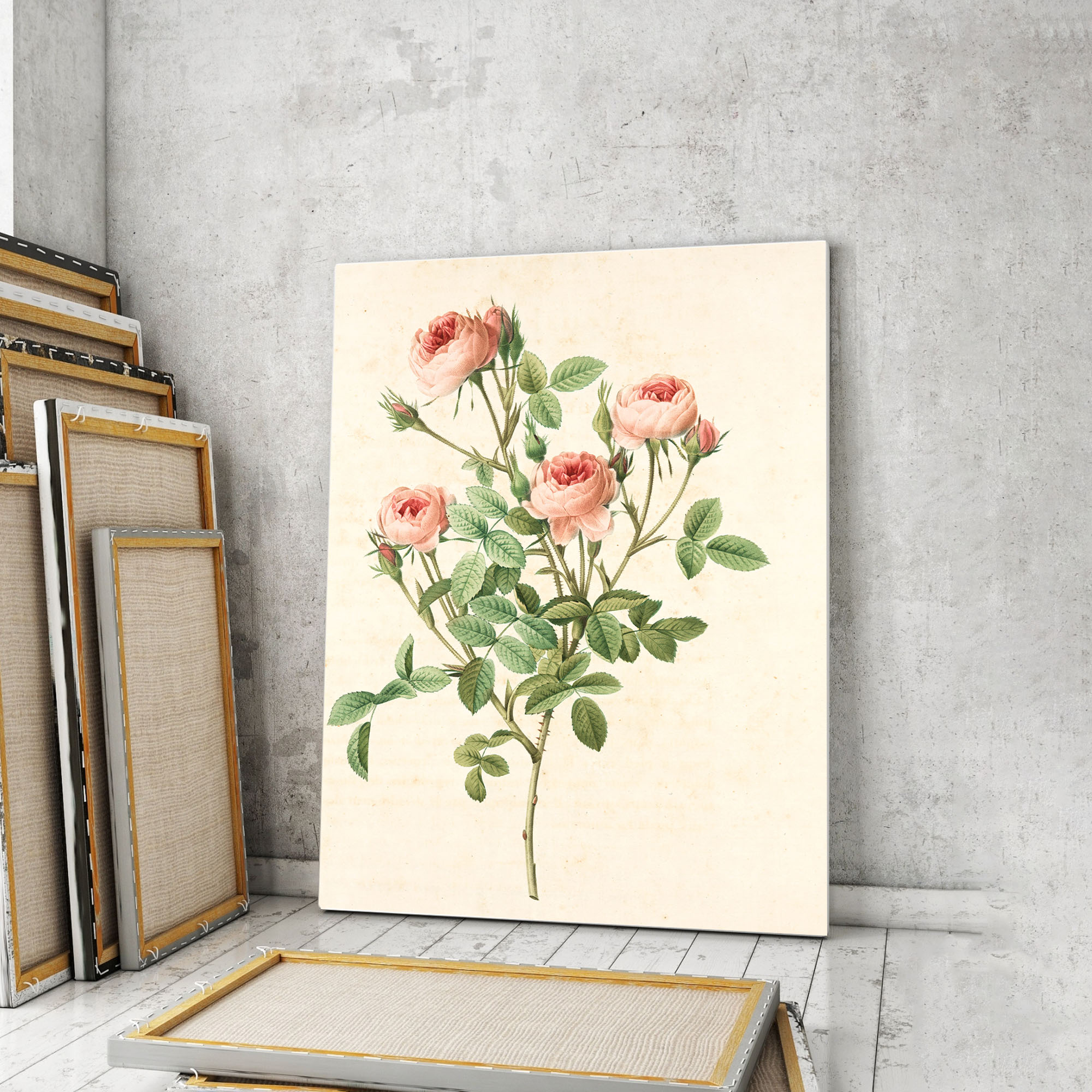 

Модульная картина Artel «Винтажный акварельные розочки» 105x70 см