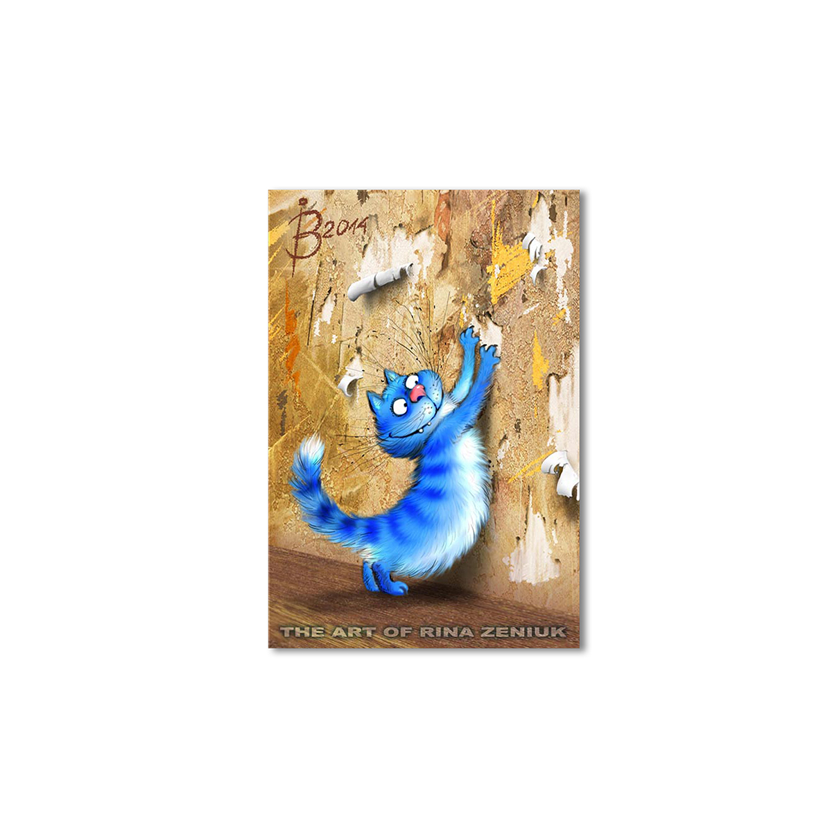 

Модульная картина Artel «Наглая морда обои дерет» 75x50 см