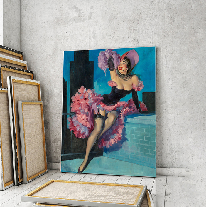 

Модульная картина Artel «Оборки и перья. Джойс Баллантайн» 90x60 см