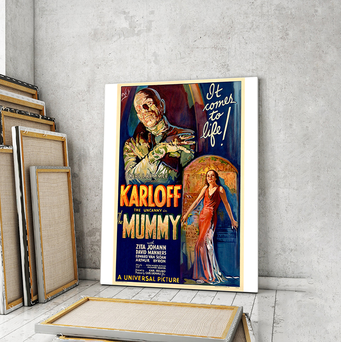 

Модульная картина Artel «Мумия», 1932. Режиссёр Карл Фройнд 150x100 см
