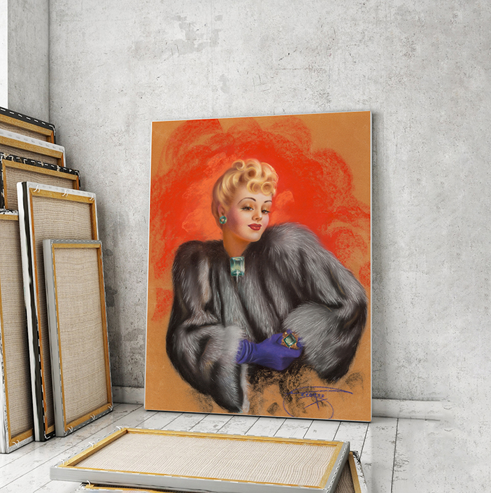 

Модульная картина Artel «Аристократка» 105x70 см