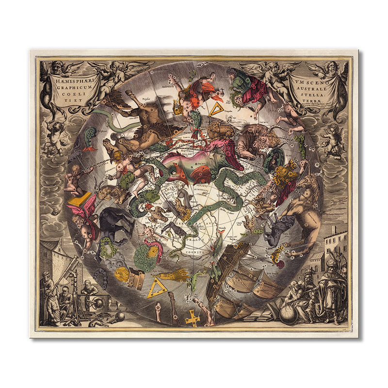 

Винтажная карта Artel «Южная звезда VMSceno Земля» 60x60 см