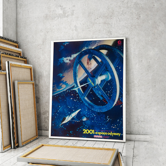 

Модульная картина Artel «Космическая одиссея 2001 года», 1968. Режиссёр Стэнли Кубрик 150x100 см