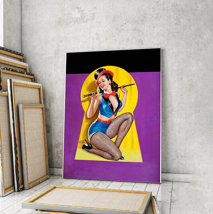 

Модульная картина Artel «Танцовщица в замочной скважине. Питер Дрибен» 105x70 см