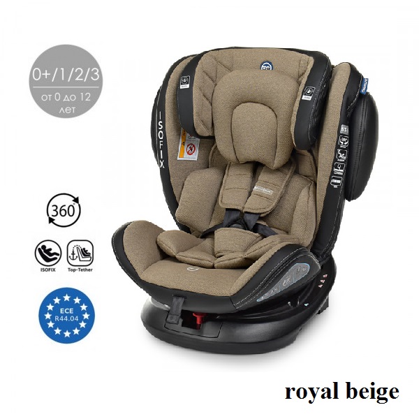 

Автокресло El Camino (0-36кг) ME 1045 EVOLUTION 360 ISOFIX (royal beige)