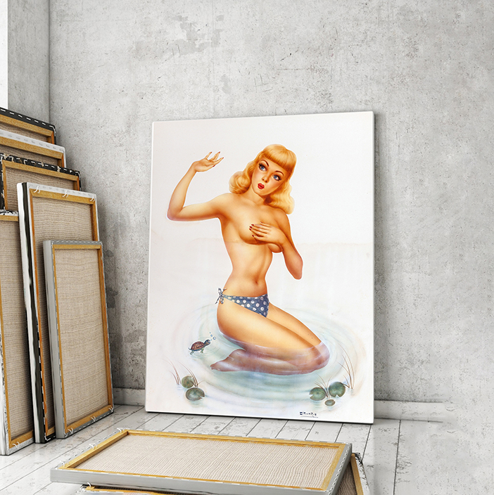 

Модульная картина Artel «Купание в речке» 105x70 см