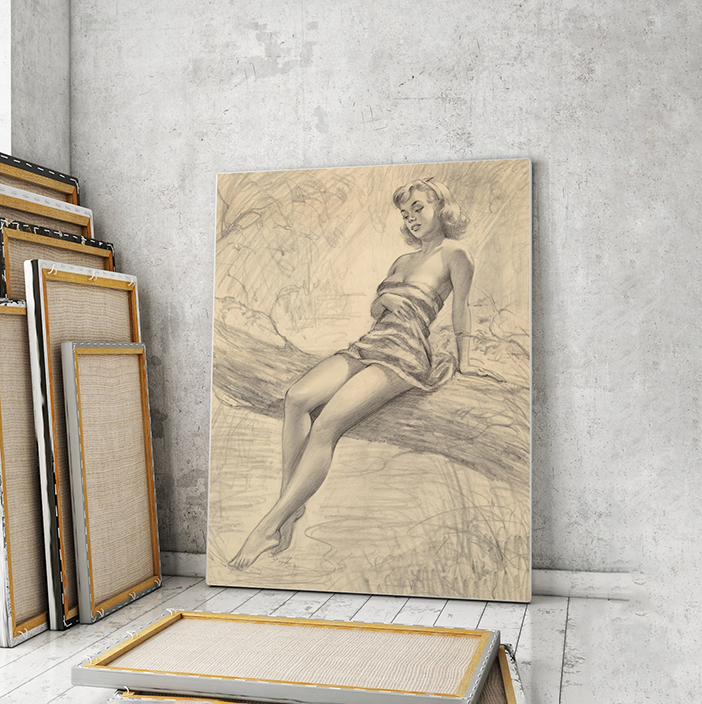 

Модульная картина Artel «Купальщица у реки. Гарри Экман» 90x60 см