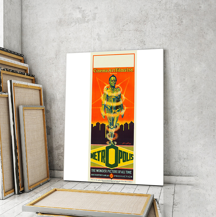 

Модульная картина Artel «Метрополис», 1927. Режиссёр Фриц Ланг 150x100 см