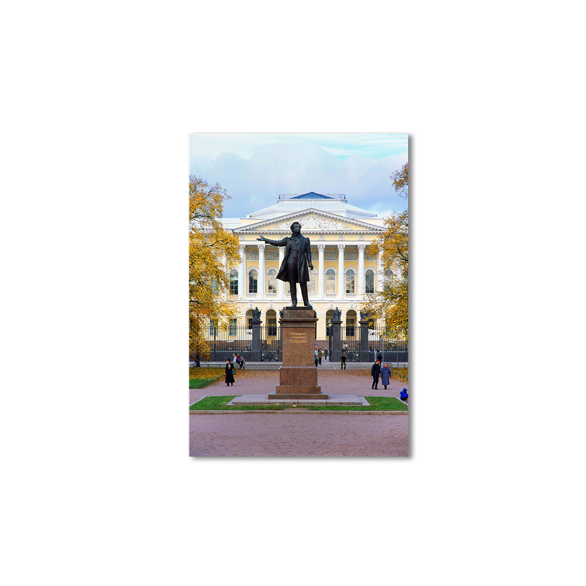 

Модульная картина Artel «Памятник Пушкину» 60х40 см