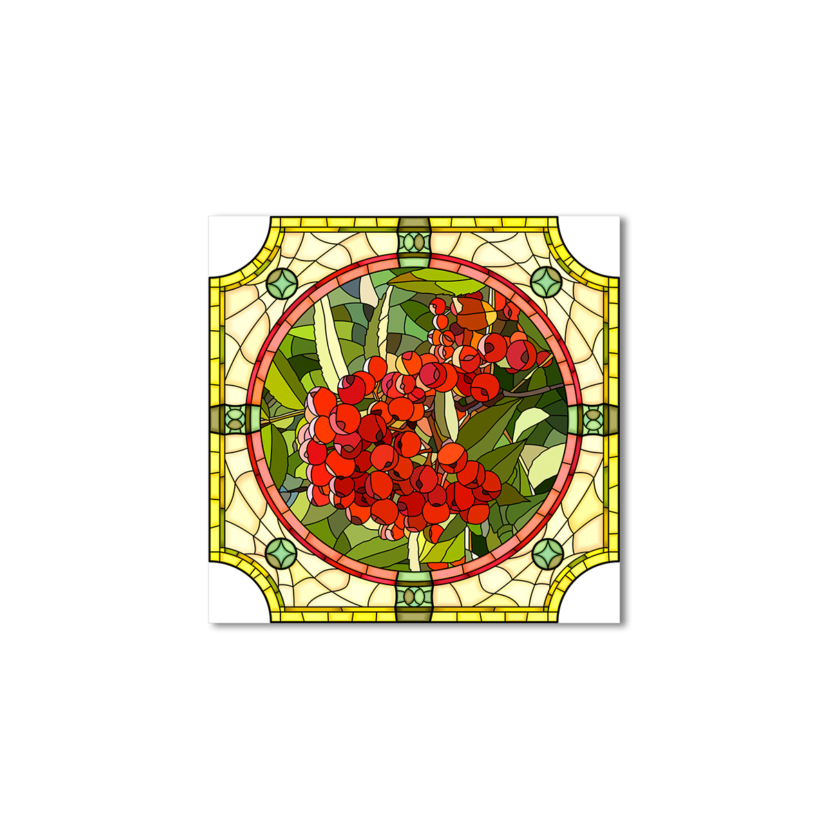 

Модульная картина Artel «Абстракция калина» 90x90 см