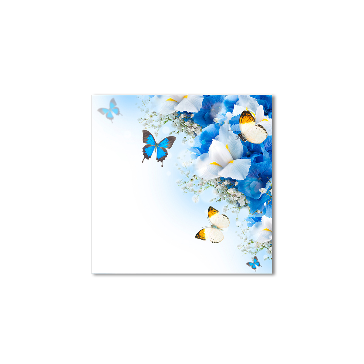 

Модульная картина Artel «Бабочки на цветах» 100x100 см