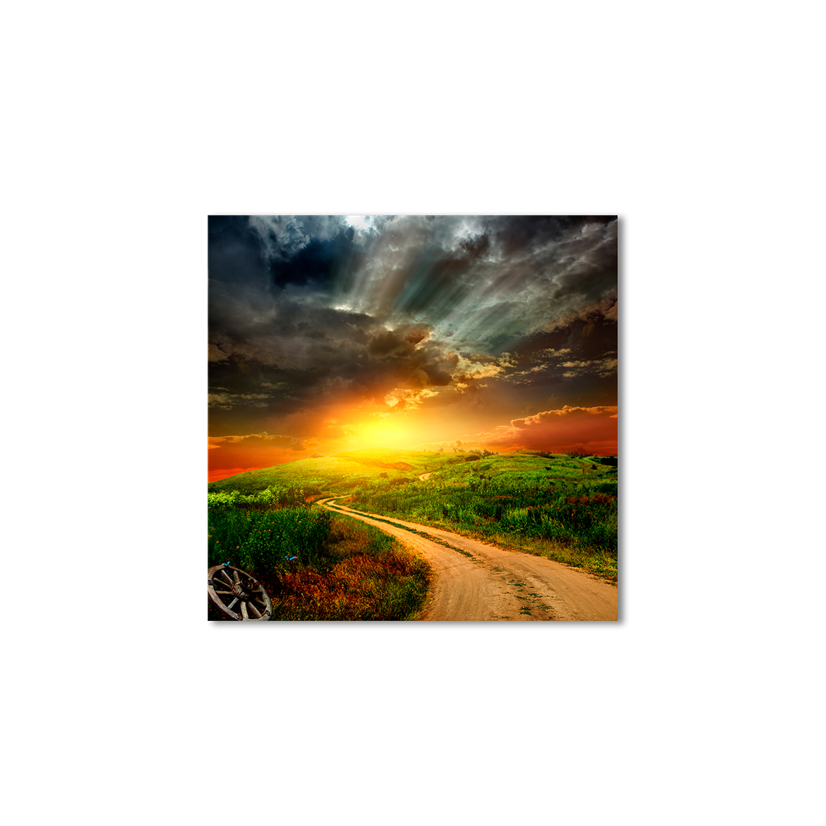 

Модульная картина Artel «Зеленый лужок в горе» 120x120 см