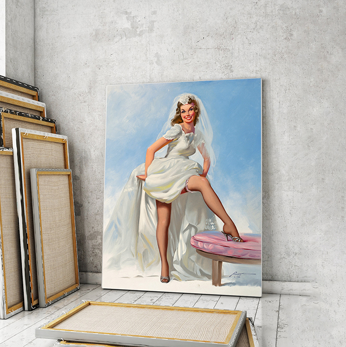 

Модульная картина Artel «Невеста и подвязка. Дональд Раст» 105x70 см