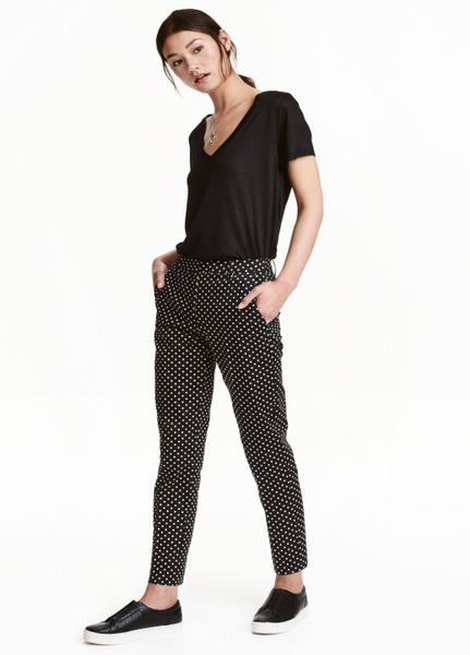 

Штаны H&M 32 Черно-белые (1081-679)
