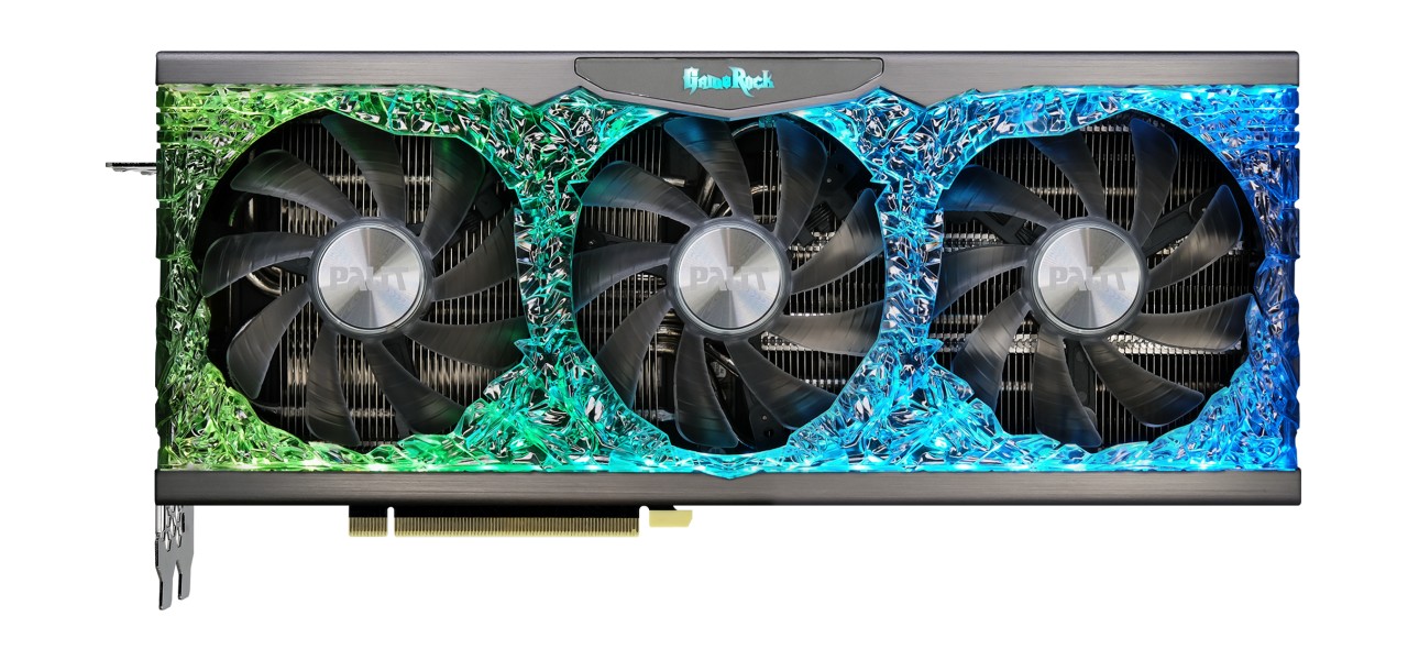 

Видеокарта Palit, GeForce RTX 3070,GameRock, 8Gb GDDR6, 256-bit, HDMI/3xDP, 1725/14000 MHz, 2x8-pin (NE63070019P2-1040G)