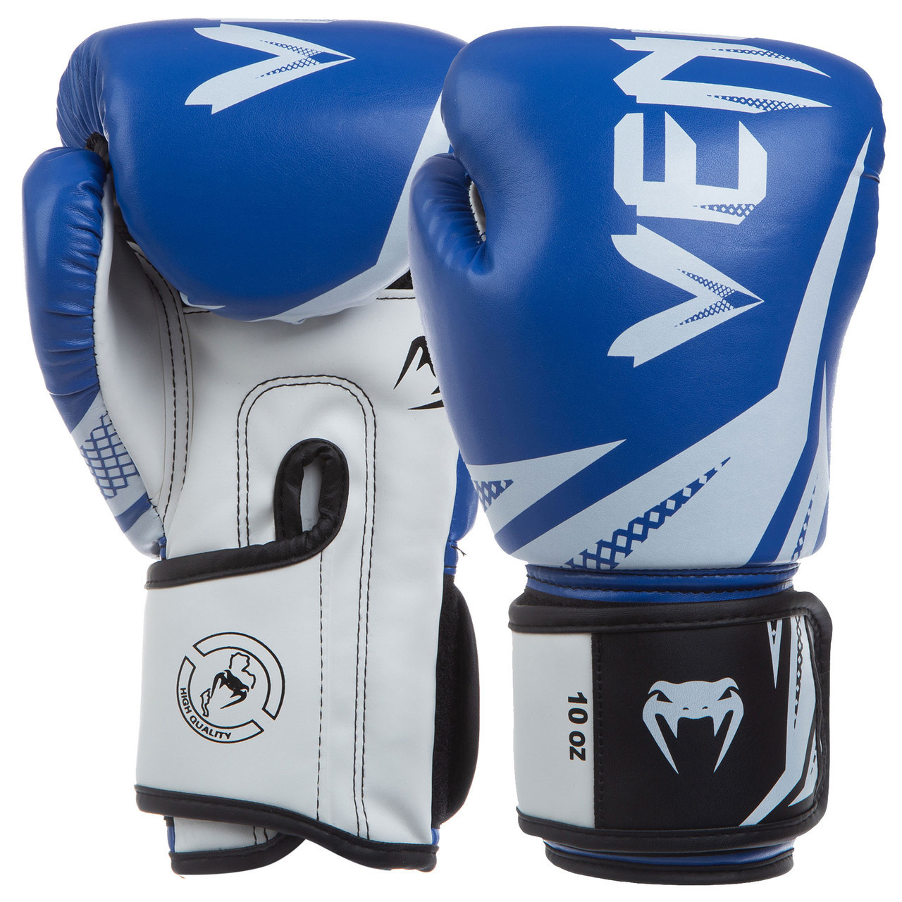 

Перчатки для бокса и единоборств VENUM Challenger 3.0 Heroe PU 0866 Blue-White 12 унций