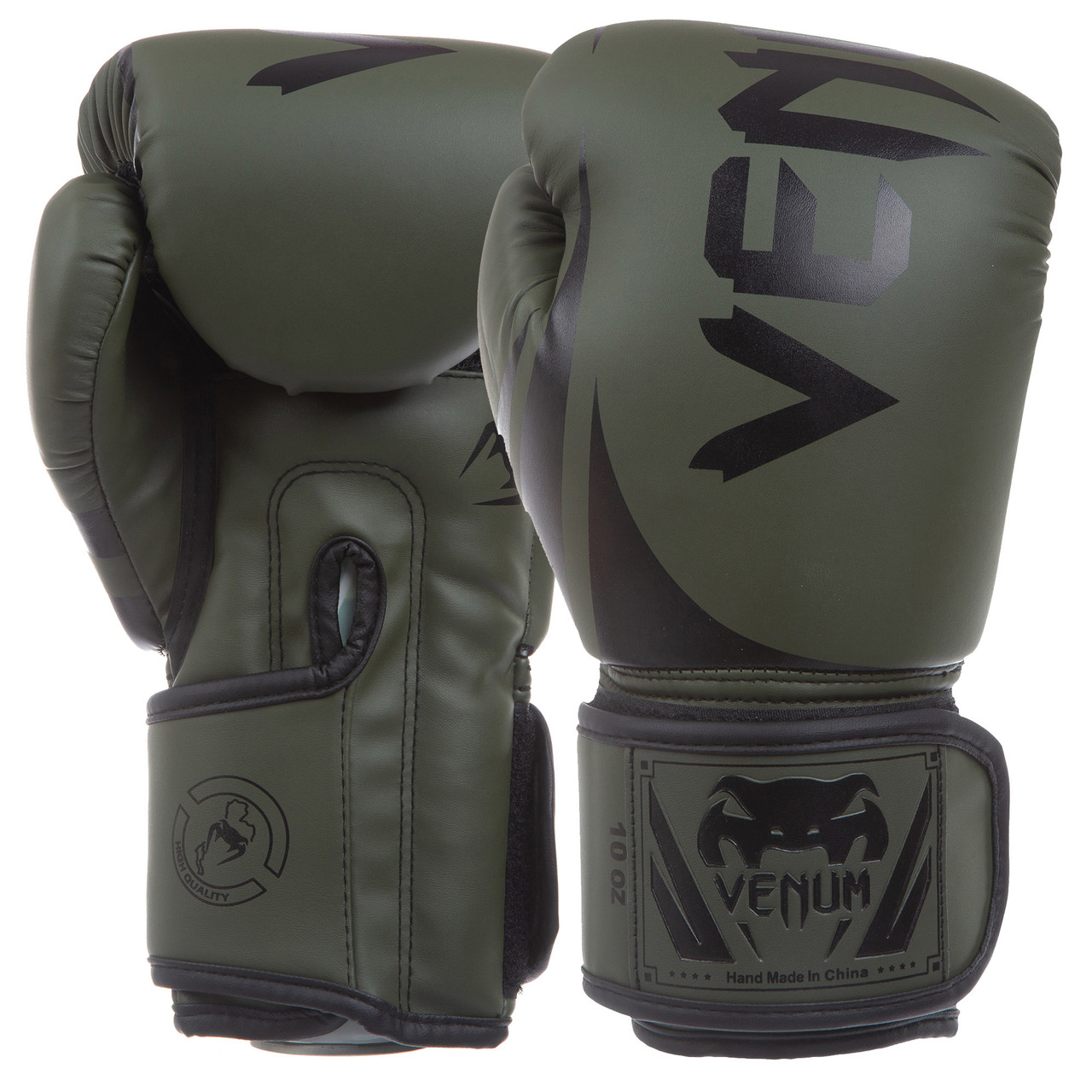 

Перчатки для бокса и единоборств VENUM Challenger 2.0 Heroe PU 8352 Green-Black 8 унций