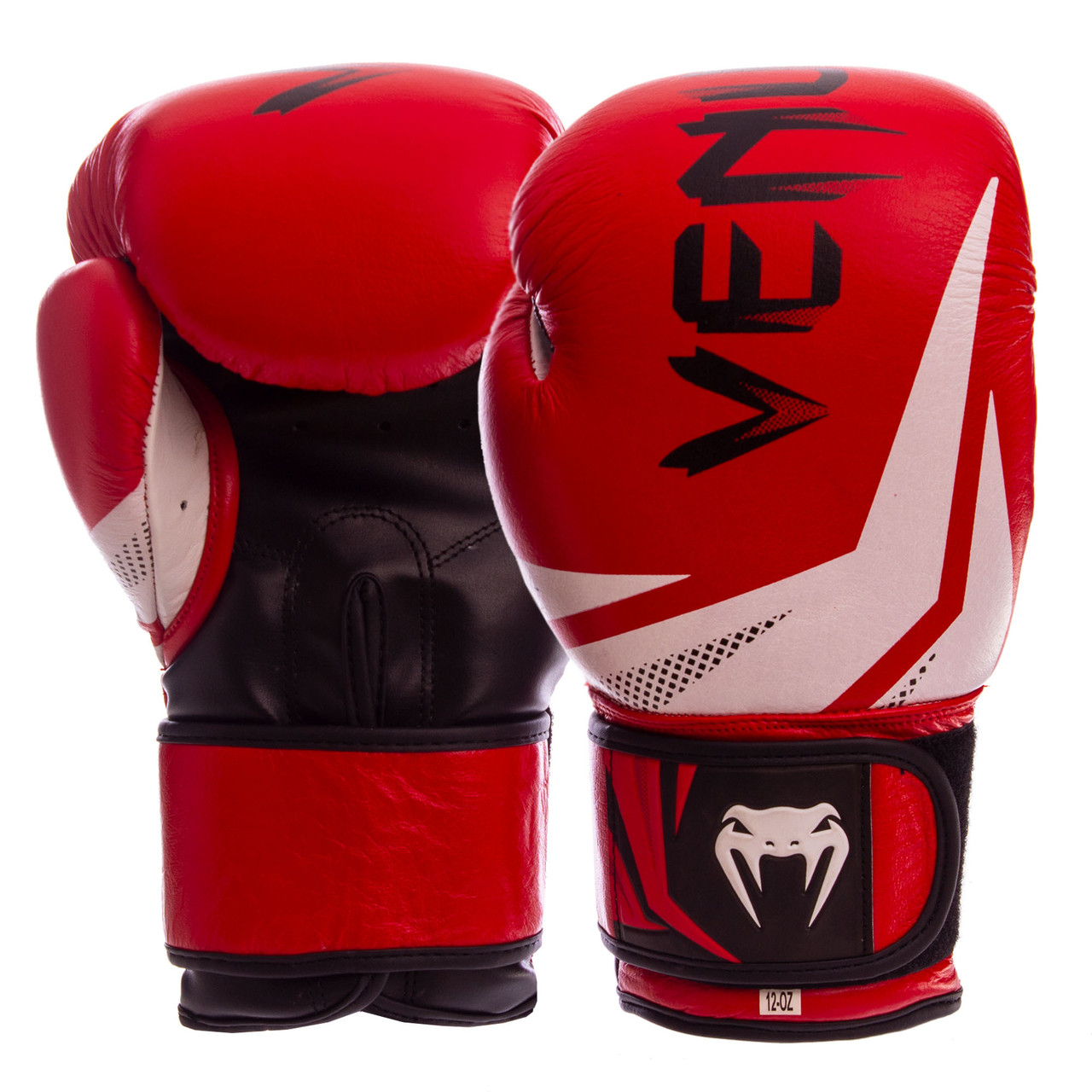 

Перчатки для бокса и единоборств кожаные VENUM Heroe VN-2250 Red-White-Black 10 унций