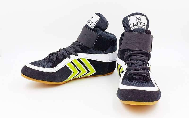 

Борцовки замшевые Zelart Sport Heroe 4858 размер 39 черные