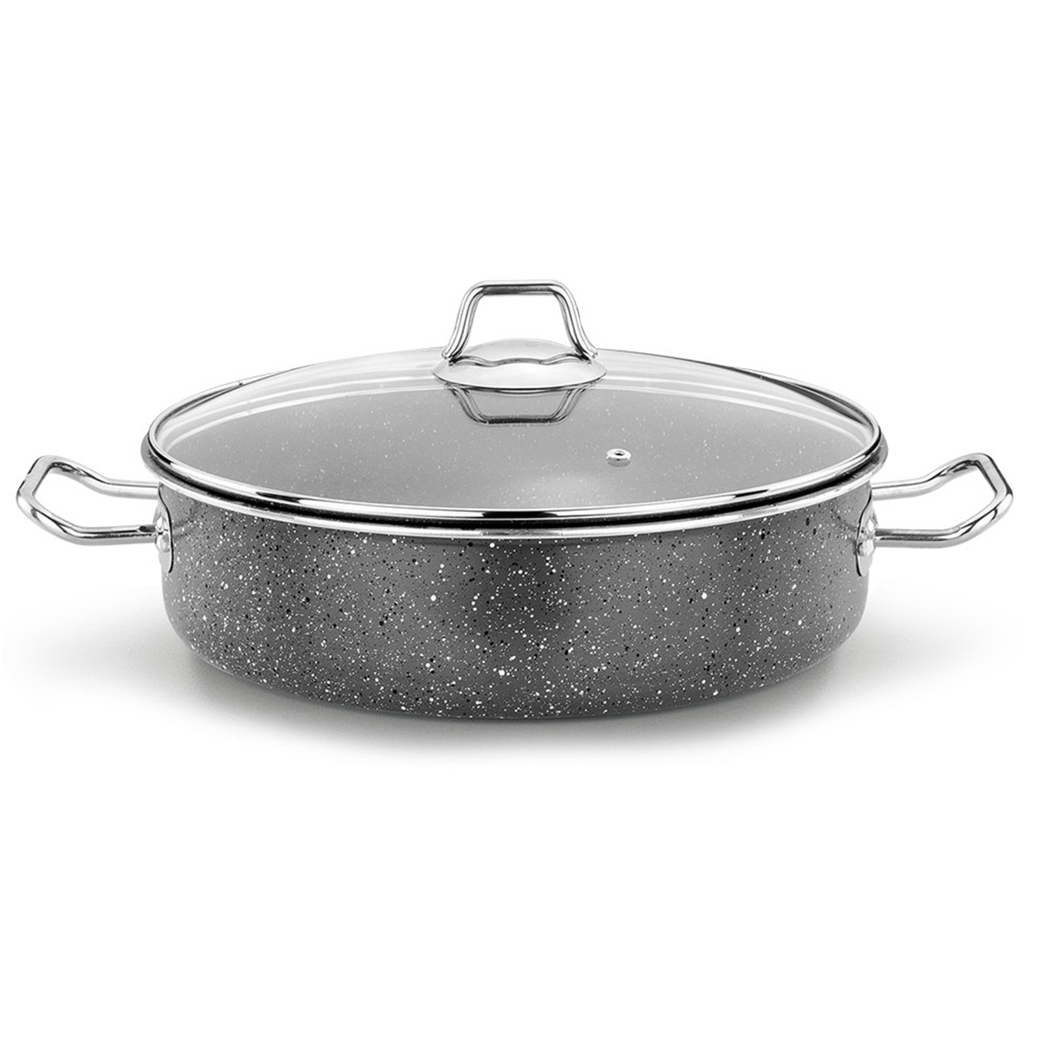 

Кастрюля ULUTAS Maxi с крышкой , гранитное покрытие 32X12 cm