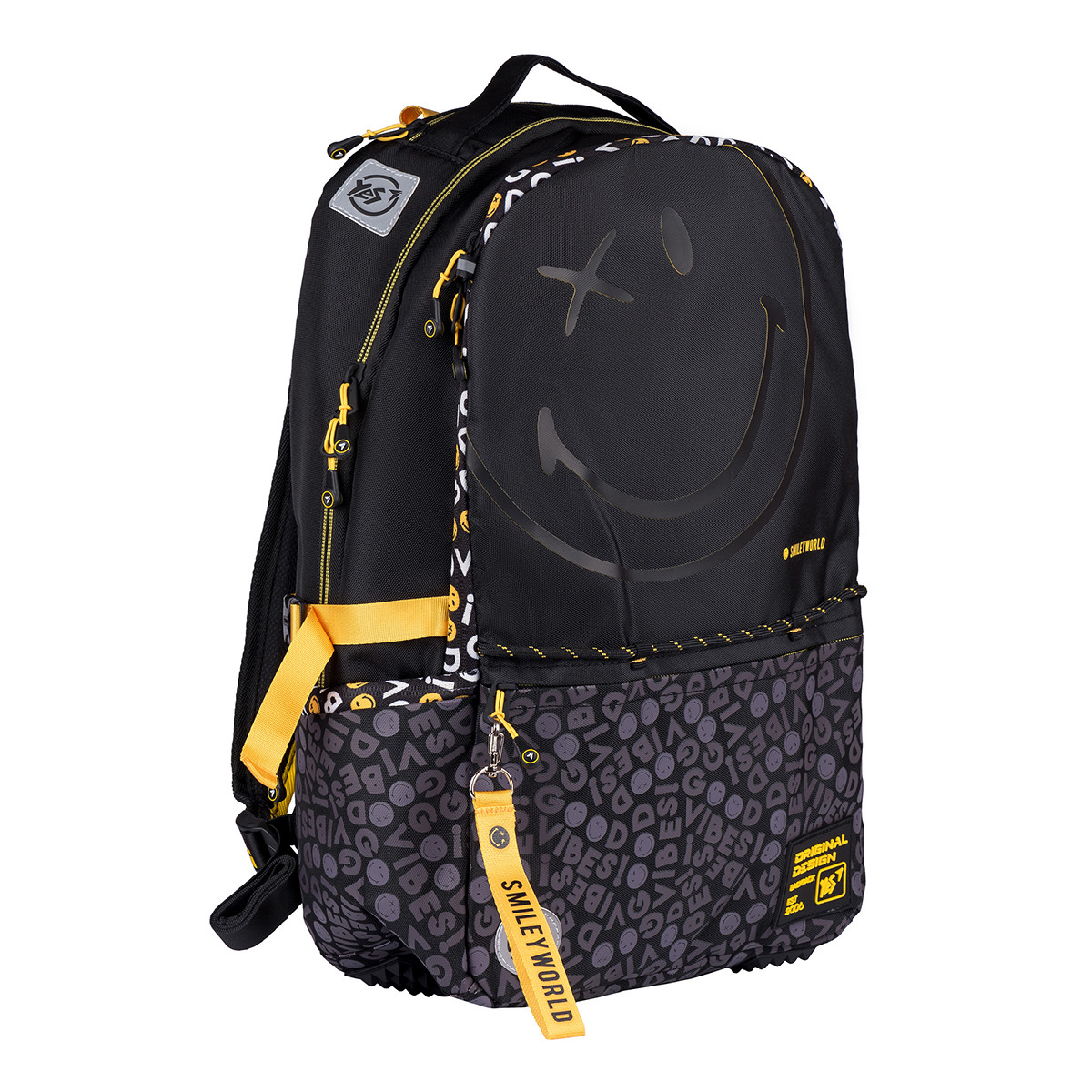 

Рюкзак Yes T-124 Smiley World Black&Yellow (557870)