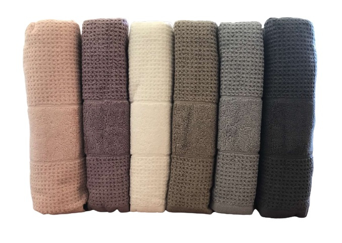 

Набор махровых полотенец Mercan Cotton жаккард Jumbo 50*90 6 шт (ts-02683)