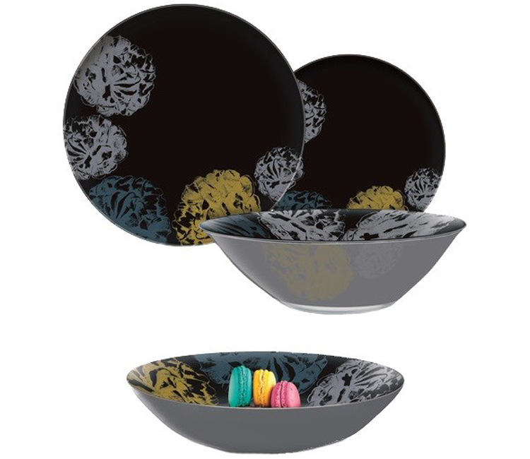 

Столовый сервиз Luminarc с 19 предметов Washedout Blue Q1066