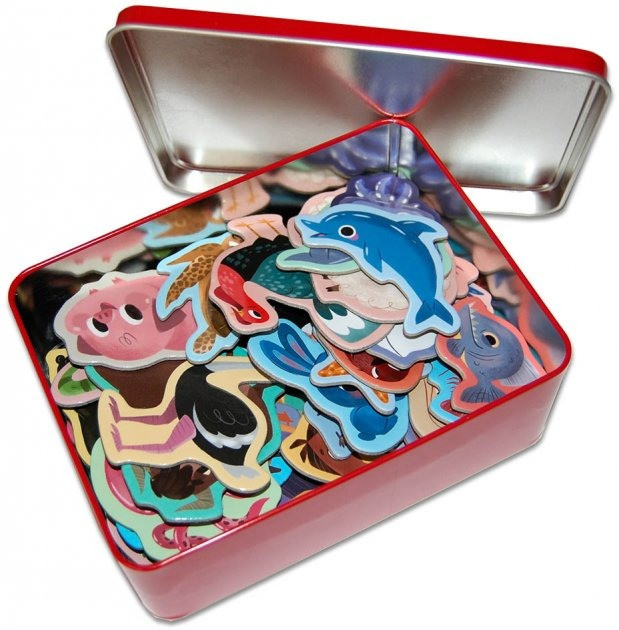 

Набор магнитов "Мир животных" Magdum ML4031-60 EN