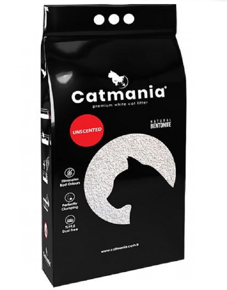 

Бентонитовый наполнитель CATMANIA натуральный белый 10 л
