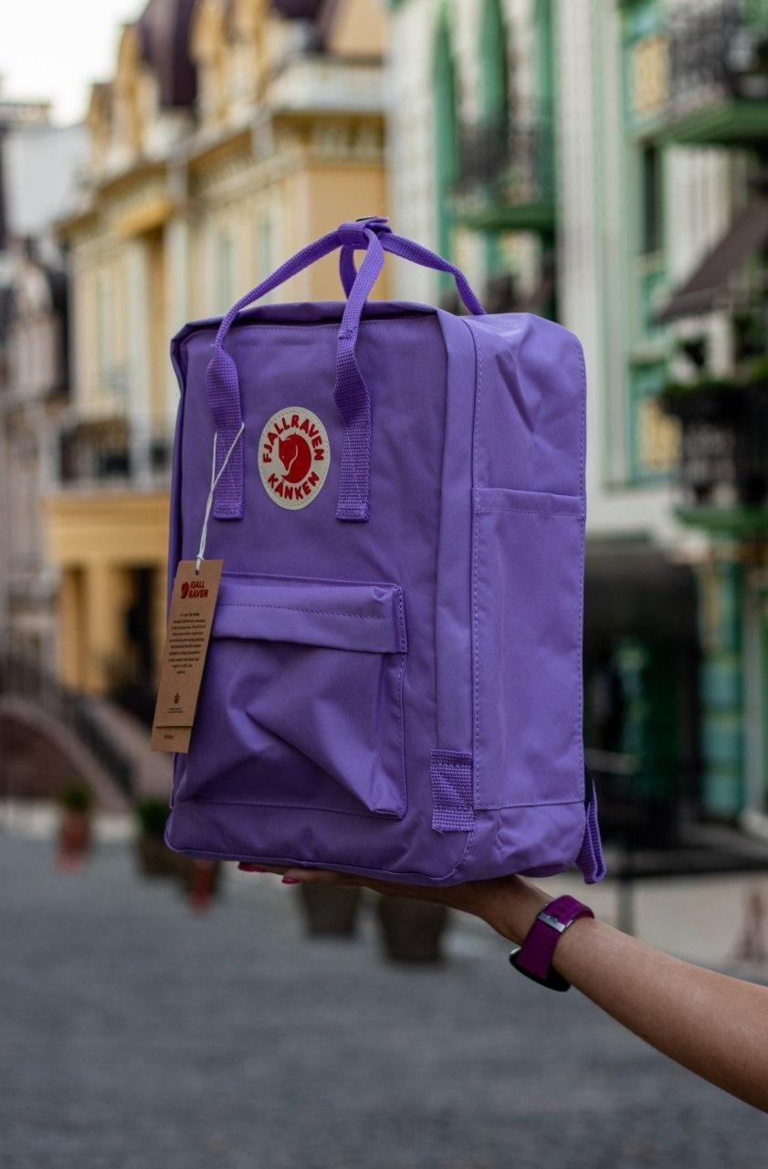

Молодежный рюкзак Fjallraven Kanken Classic Orchid F23510.6 лиловый