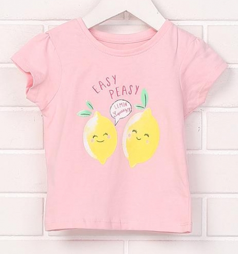 

Футболка для девочки Primark BDO60330 68 СМ Розовый 60330