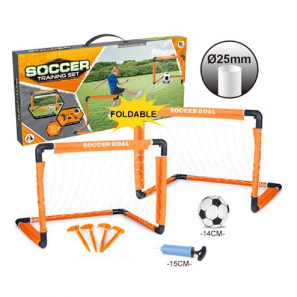 

Футбольні ворота Soccer MR 0385 складні, м'яч, насос