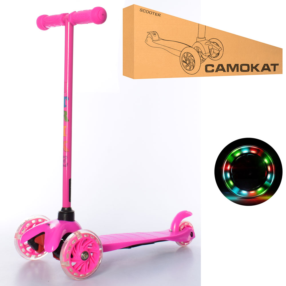 

Самокат iTrike BB 3-013-5-P MINI рожевий