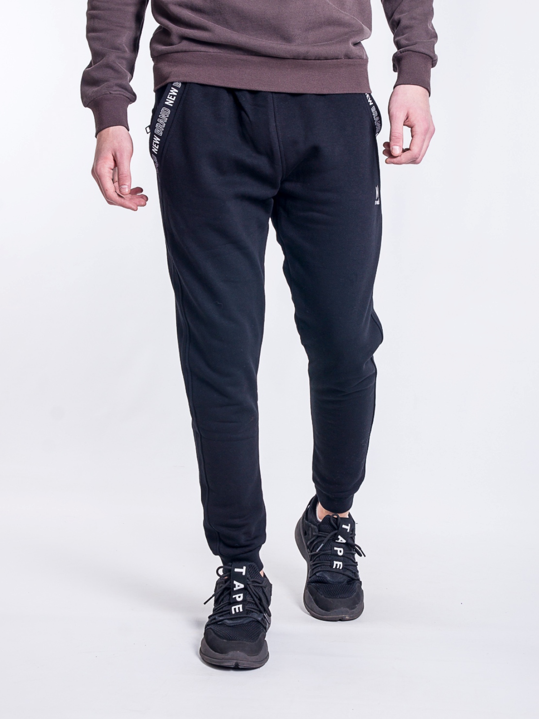 

Спортивные брюки New Brand N05ER-02644 XS Черный