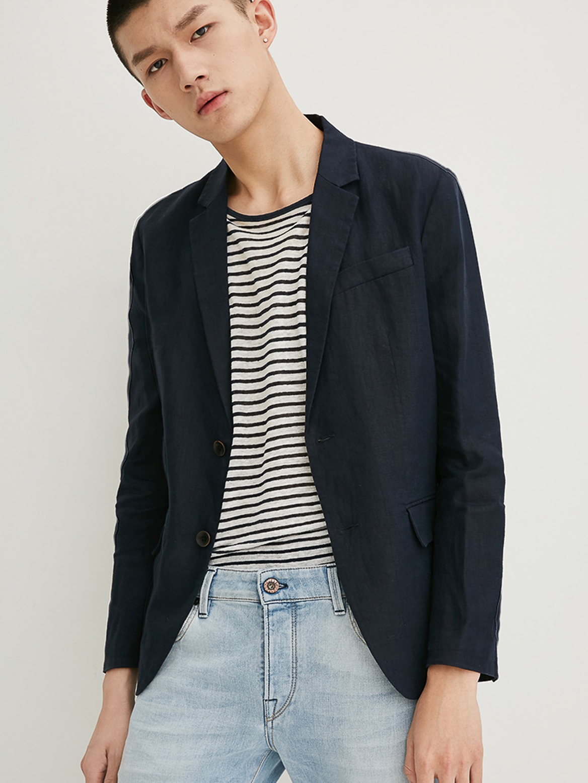 

Пиджак Jack & Jones 217108513  Синий, Пиджак Jack & Jones 217108513 M Синий