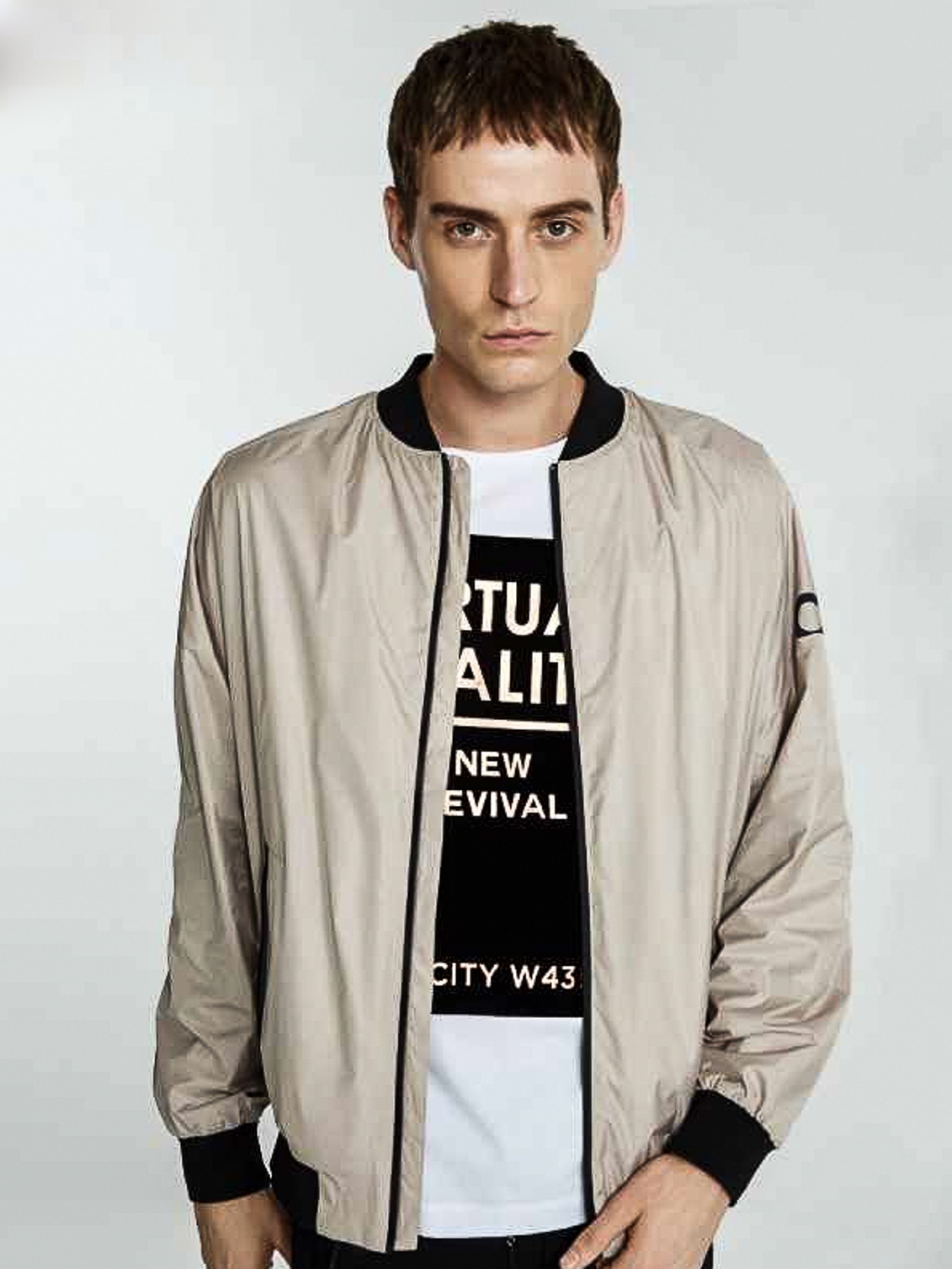 

Ветровка Jack & Jones 218321528 S Бежевый