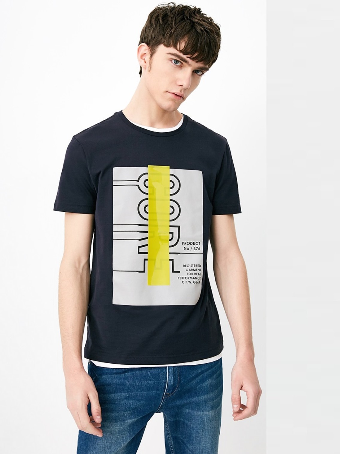 

Футболка Jack & Jones 217101568  Синий, Футболка Jack & Jones 217101568 S Синий