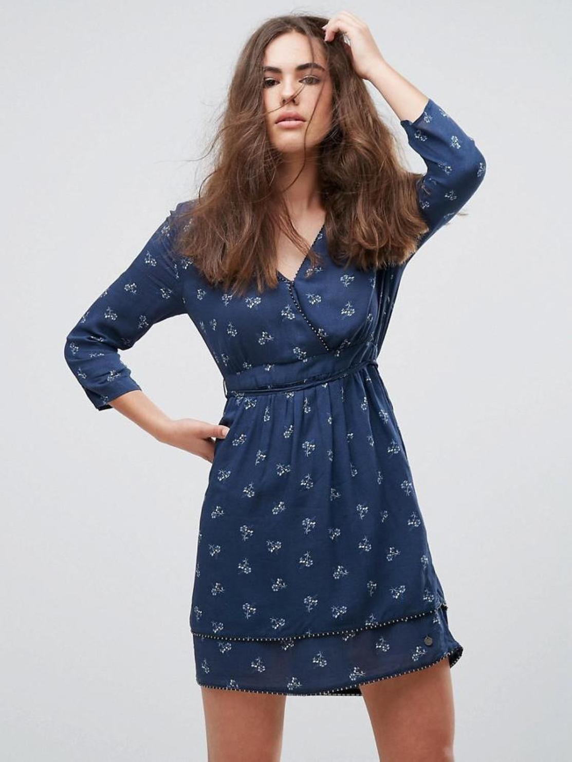 

Платье Pepe Jeans AS010720-24  Синий, Платье Pepe Jeans AS010720-24 L Синий