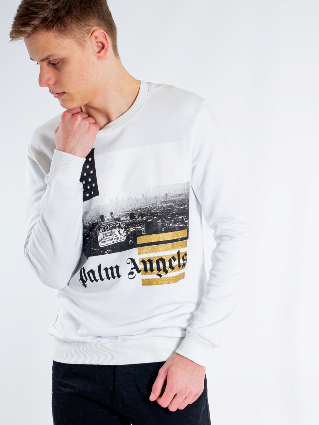 

Свитшот Palm Angels 2396 2XL Белый