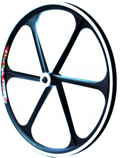 

Литое колесо Teny Rims переднее 26" под диск, тормоза Черное (00314)
