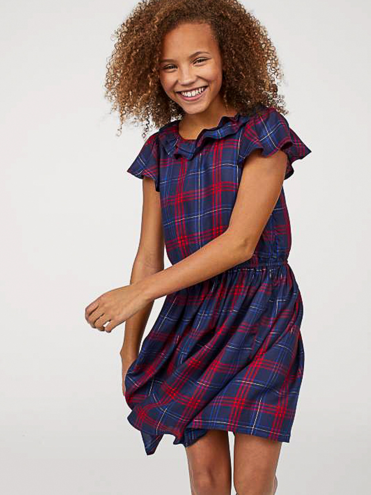 

Платье в клетку H&M 0710832 170 cm (59502170cm) Клетка