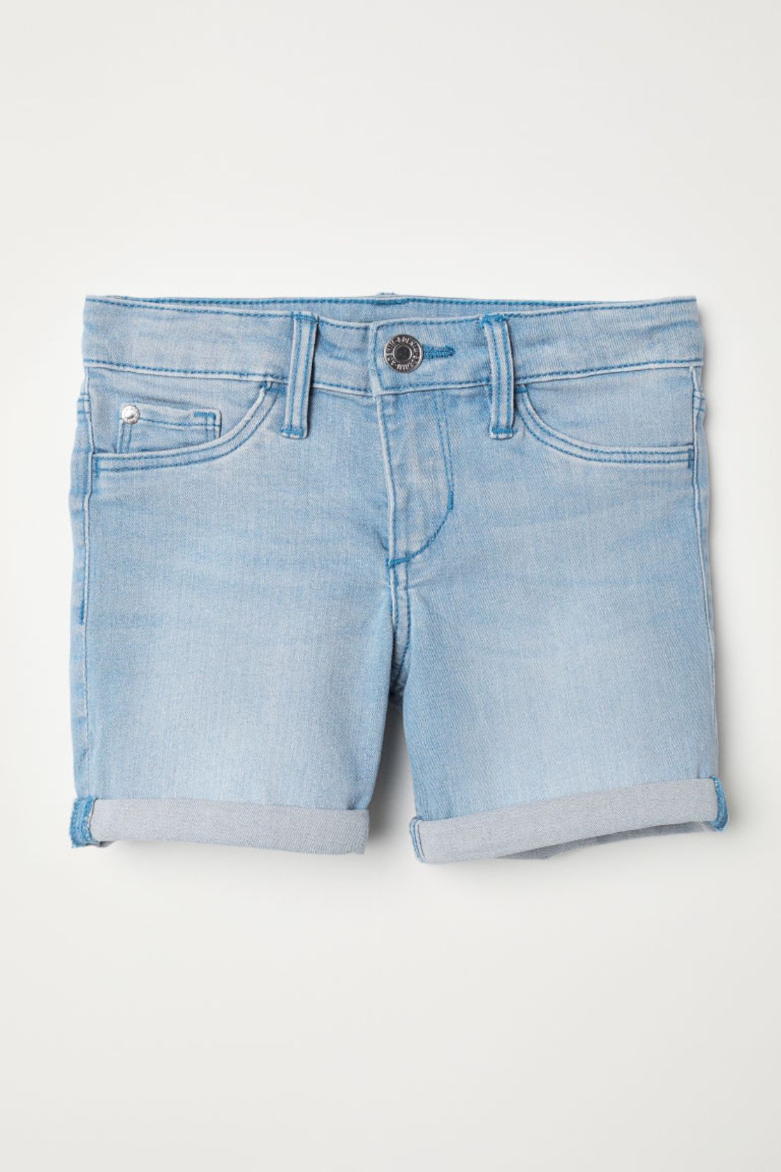 

Шорты с подворотами H&M 0598908 110 cm (59293110cm) Синий